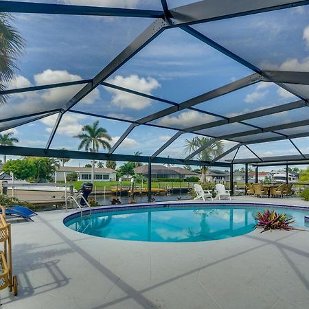 Beachy Cape Coral Home - Swim, Fish, Boat! المظهر الخارجي الصورة